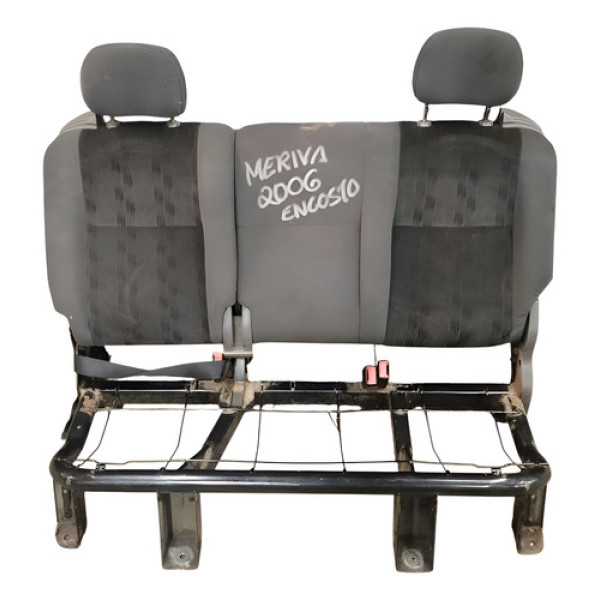  Encosto Banco Traseiro Chevrolet Meriva 2007 2008 2008  Cinza