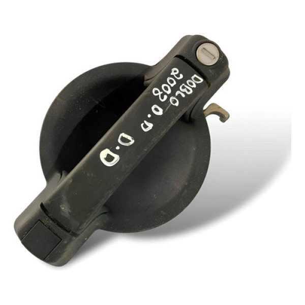 Maçaneta Externa Diant Direita Fiat Doblo 2002 A 2021 232884 Preto Dianteira