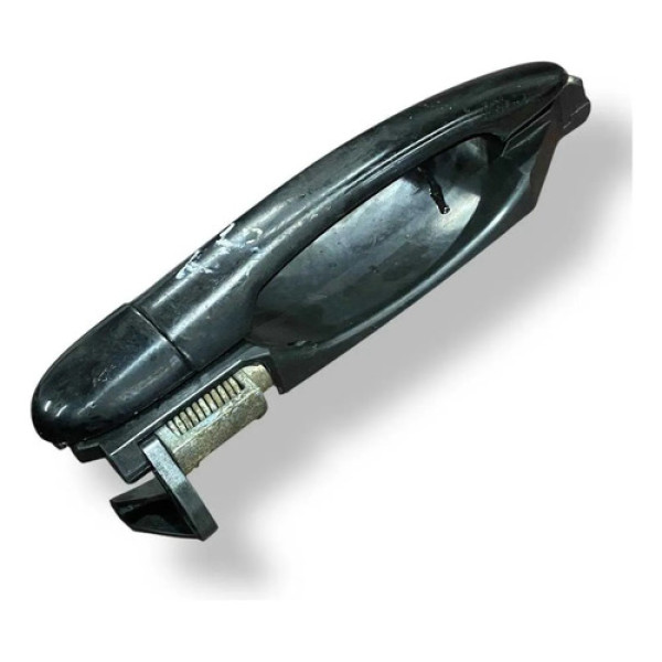 Maçaneta Externa Traseira Esquerda Fiat Siena 2009 2010 2011 Preto Traseira