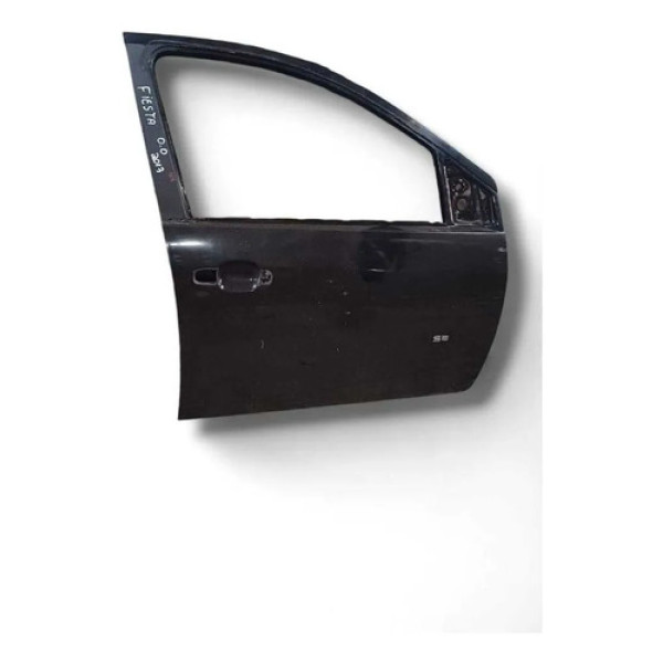 Porta Dianteira Direita Ford Fiesta 2013 2014 2015 Original Dianteira Direita Preto