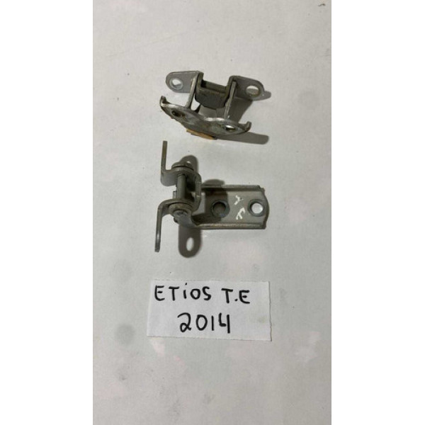 Par Dobradiça Porta Traseira Esquerda Toyota Etios 2014 