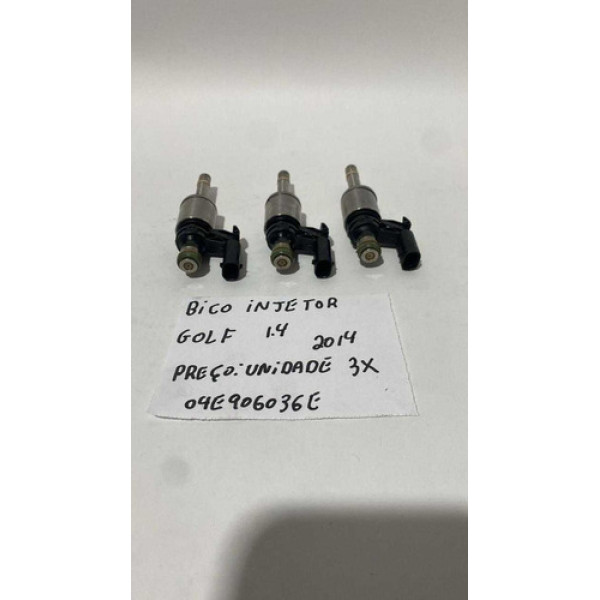 Bico Injetor Vw Golf Jetta Nivus 1.4 2014 04e906036e Unidade