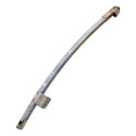 Guia Vidro Porta Dianteira Esquerda  Chevrolet S10 2011 Prateado