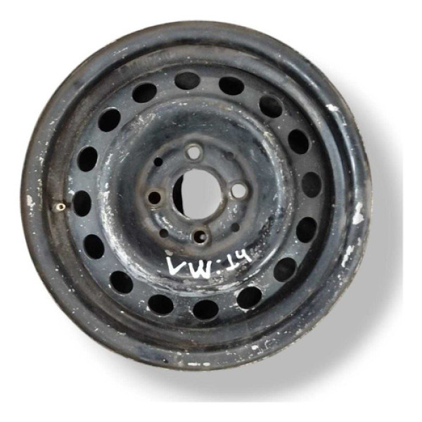 Roda Avulsa Aro 14 Volkswagen Preto