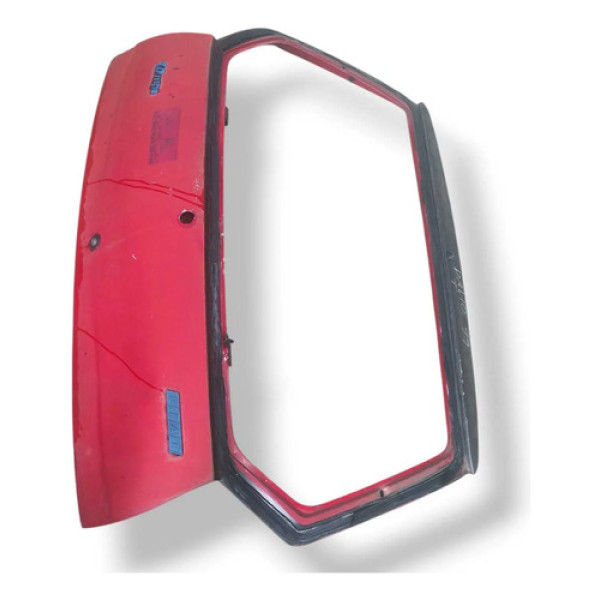 Tampa Traseira Porta Malas Fiat Palio 1997 1998 1999 2000 Vermelho