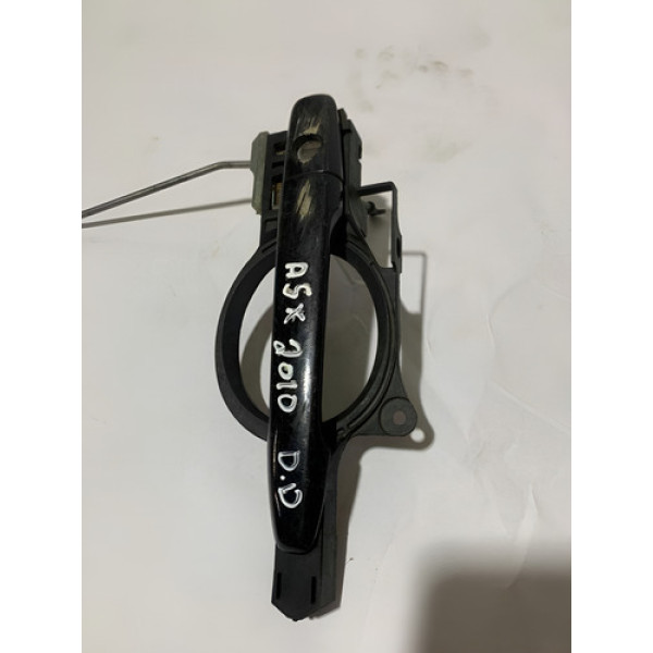 Maçaneta Externa Dianteira Direita Asx 2010 Preto Dianteira