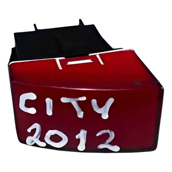 Botao Pisca Alerta Honda  City 1.5 2012 2013 2014  M38613 Vermelho