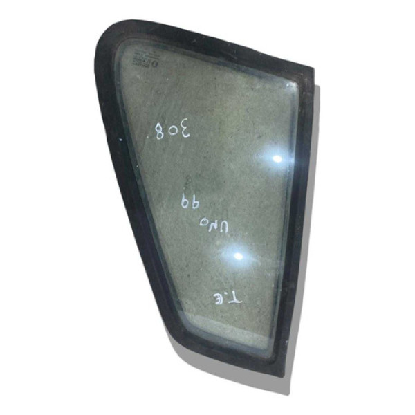 Vidro Vigia Fixo Traseiro Esquerdo Fiat Uno Mile 1999 A 2003