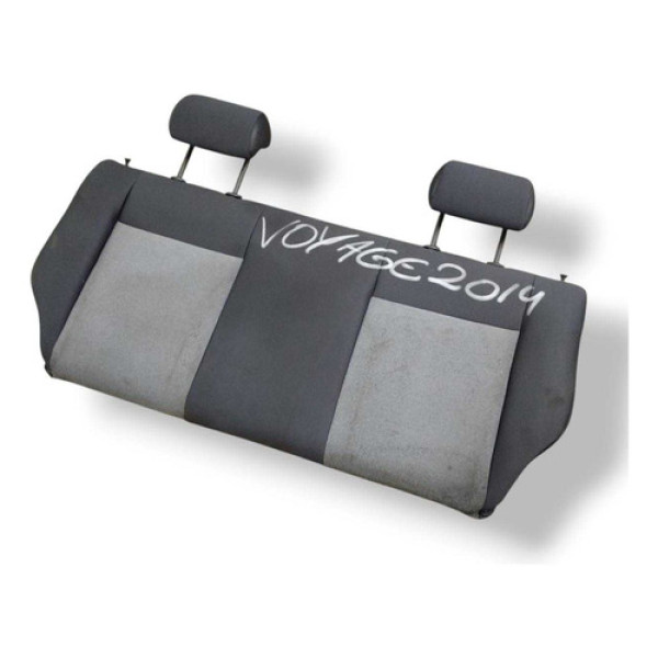 Encosto Banco Traseiro  Volkswagen Voyage 2014 2015 2016 17 Preto
