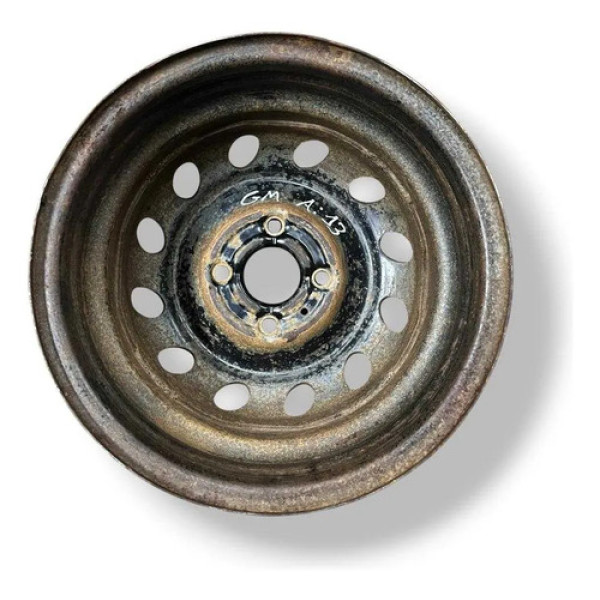 Roda Ferro Aro 13 Gm Chevrolet Corsa Celta Onix Prisma Preto
