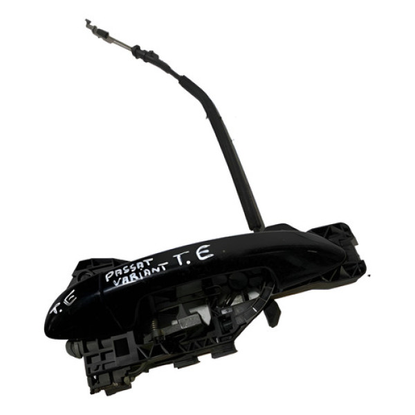 Maçaneta Externa Traseira Esquerda Passat 2007 Preto