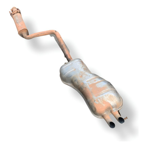 Escapamento Intermediário Abafador Golf 2.0 1997 1998 1999