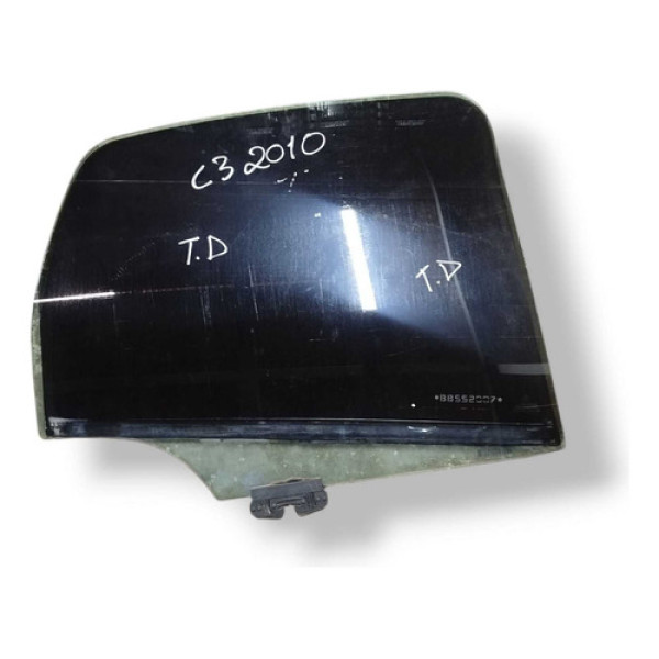 Vidro Porta Traseiro Direito C3 Citroën C3 1.4 2010 2011 
