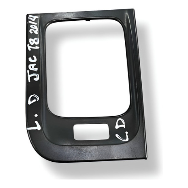 Moldura Maçaneta Porta Correr Direita Jac T8 2014 83621v7050 Preto Dianteira