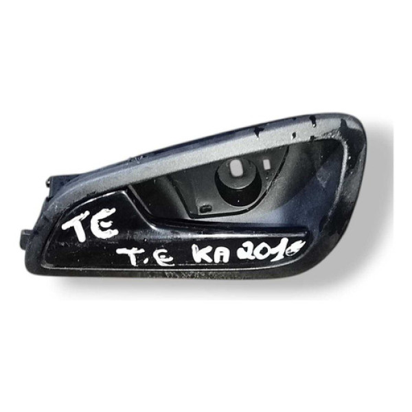 Maçaneta Interna Traseira Esquerda Ford Ka 2018 E3b5a22601 Branco Traseira