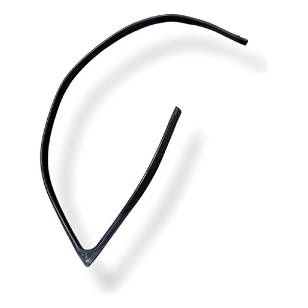 Borracha Canaleta Vidro Dianteira Esquerda Peugeot 206 2008 Preto