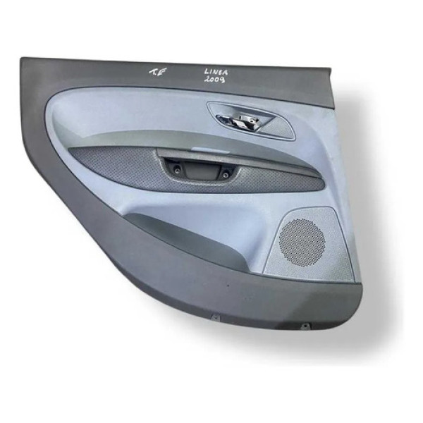 Forro Porta Traseira Esquerda Fiat Linea 1.9 2009 - 17208 Cinza