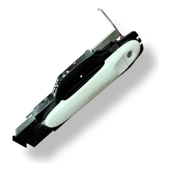 Maçaneta Externa Dianteira Esquerda Nissan Versa 2018 2019 Branco Dianteira