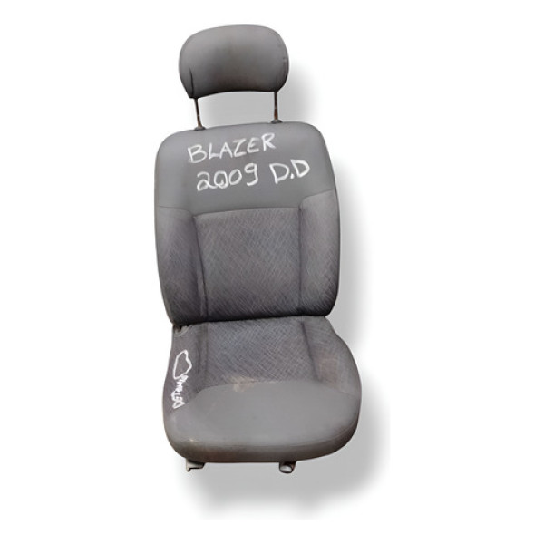 Banco Danteiro Direito Chevrolet Blazer 2.4 2009 Detalhe Branco