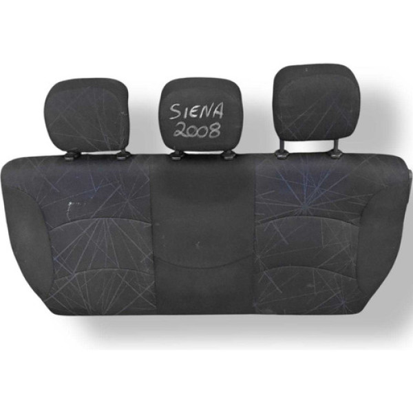 Encosto Banco Traseiro Fiat Siena 2007 2008 2009 2010 2011 Preto