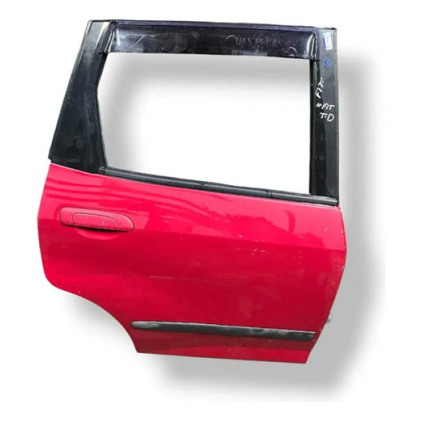 Porta Traseira Direita Honda Fit 2006 2007 2008 2009 A 2014 Traseira Direita Preto