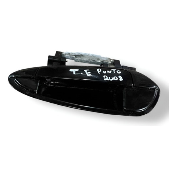 Maçaneta Externa Traseira Esquerda Punto 1.4  2007 735429821 Preto