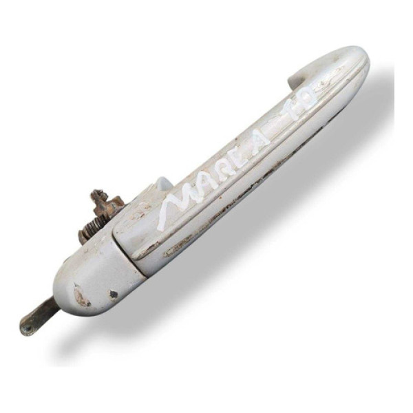 Maçaneta Externa Traseira Direita Fiat Marea 2000 Detalhe Branco Traseira