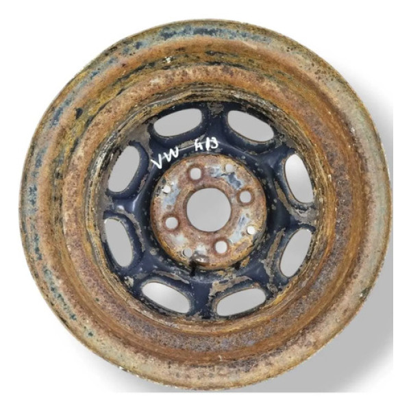 Roda Ferro Aro 13  Volkswagen Gol Parati Preto