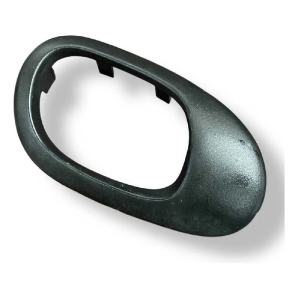 Moldura Maçaneta Dianteira Esquerda Peugeot 207 2011 2012 Vermelho Traseira