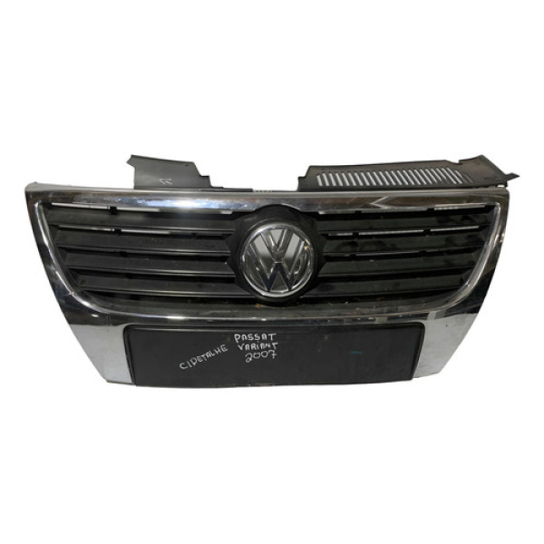 Grade Dianteira Radiador Passat Fsi 2007 C/detalhes Brilhante