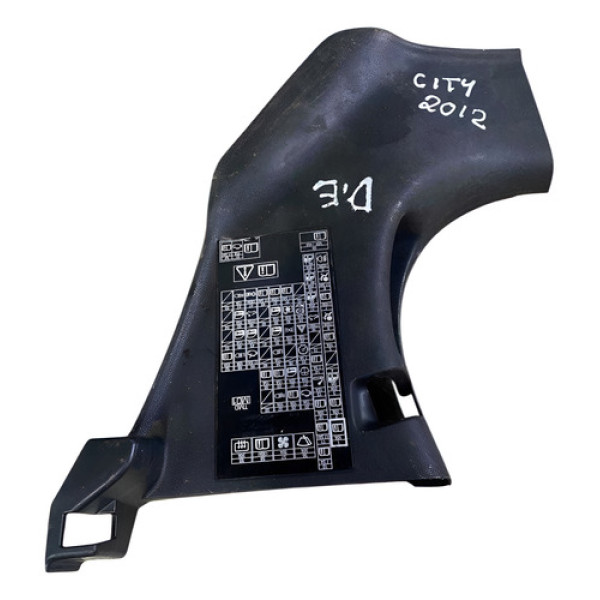 Acabamento Soleira Esquerda  Honda  City 1.5 2012 83161tm6m