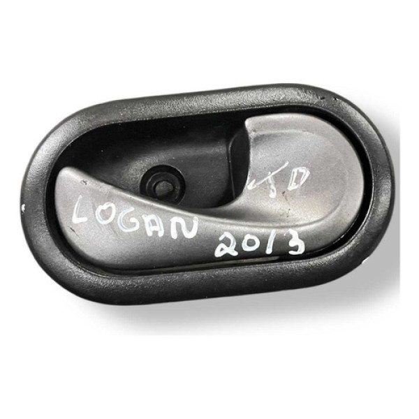 Maçaneta Interna Traseira Direita Renault Logan 2013 0503100 Preto Traseira