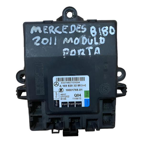 Módulo Porta Mercedes Bens B180 1.8 A1698203285  Preto Lateral Dianteira