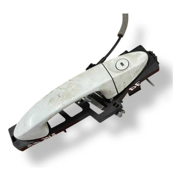 Maçaneta Externa Dianteira Esquerda Ford Ka 2017 2018 2019 Branco Dianteira
