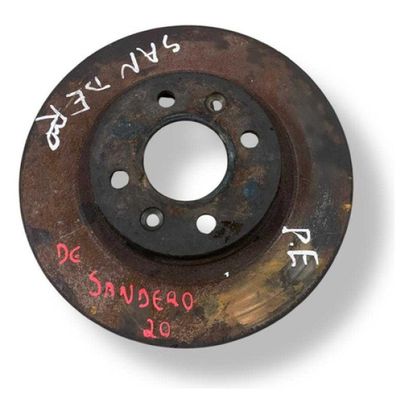 Disco Freio Dianteiro Esquerdo Renault Sandero 1.0 2013 2014