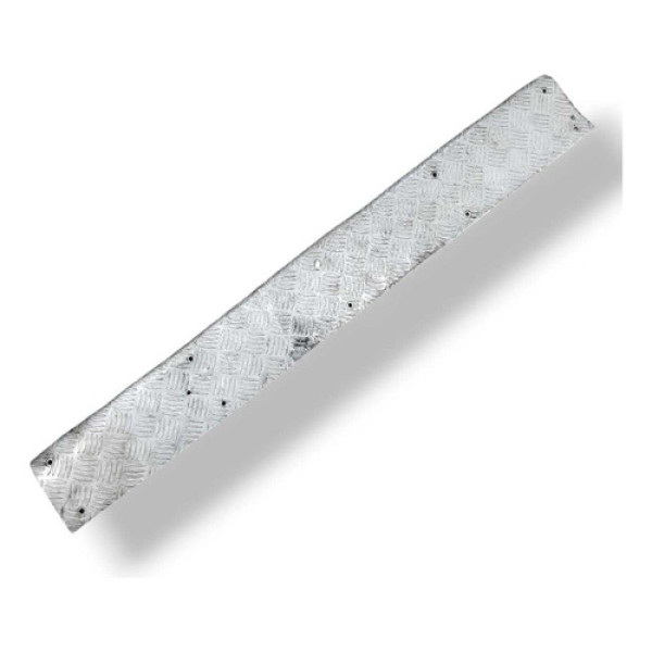 Estribo Traseiro Fiat Doblo 2003  2004 2005 2006 2007 2008 Prateado