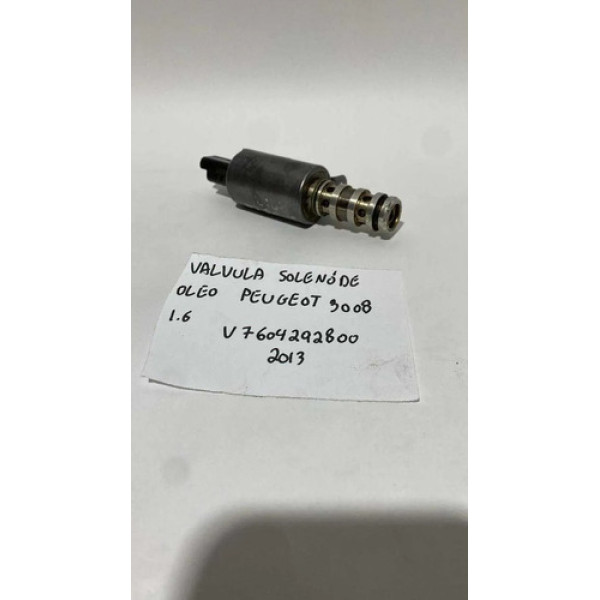 Válvula Solenoide Óleo Peugeot 3008 1.6 2013 