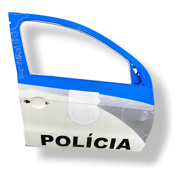 Porta Dianteira Direita Volkswagen Voyage G7 G8 2014 Detalhe 1 Branco Dianteira