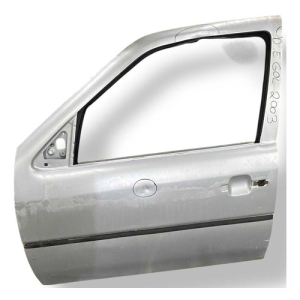 Porta Dianteira Esquerda Volkswagen Gol 2003 Detalhes Dianteira 1 Prateado