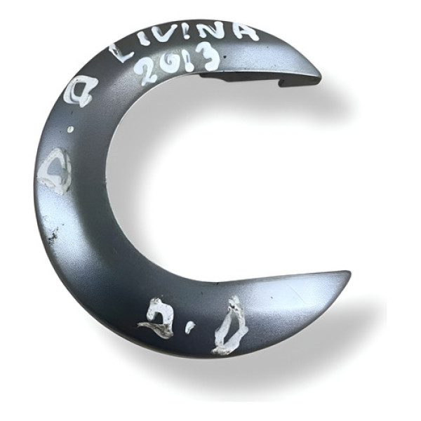 Moldura Maçaneta Nissan Livina 2013 2014 2015 2016 2017 2018 Prateado Dianteira