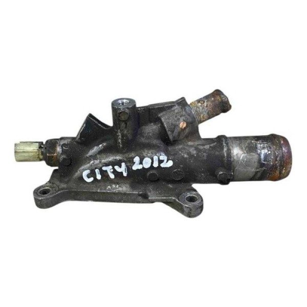 Flange Agua Cabeçote Honda City 1.5 New Fit 2009 A 2012