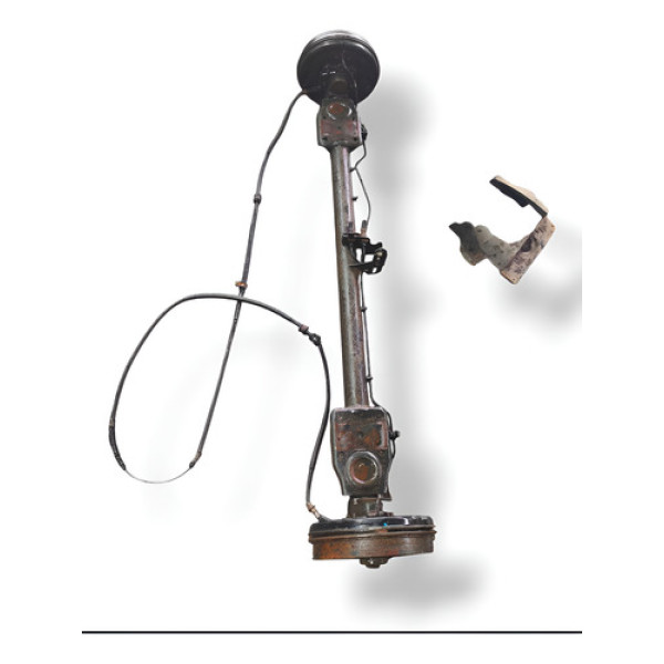 Eixo Suspensao Traseiro Fiat Fiorino 1999 2000 2001 2002 Preto