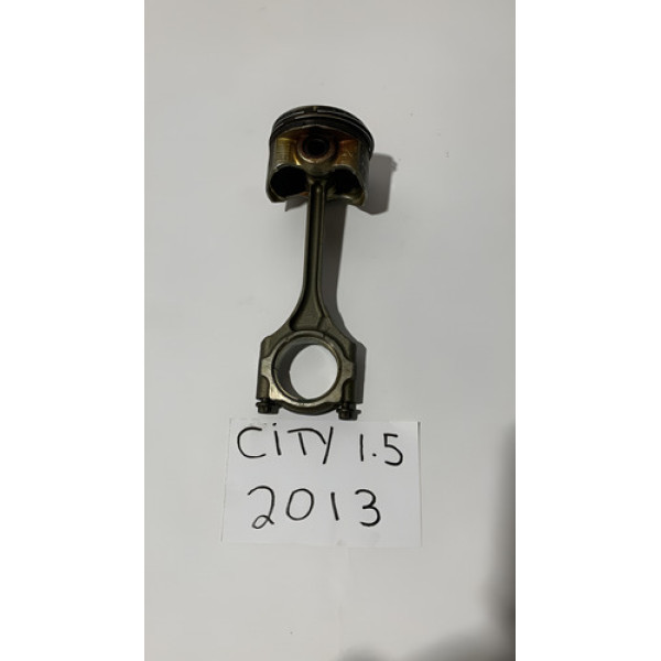 Biela E Pistão Honda City 1.5 2013