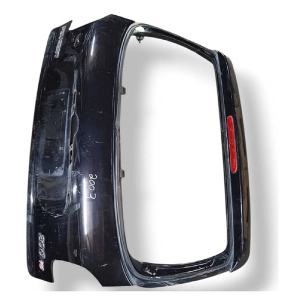 Tampa Traseira Porta Malas Peugeot 206 1.6 - 2001 A 2004 Preto