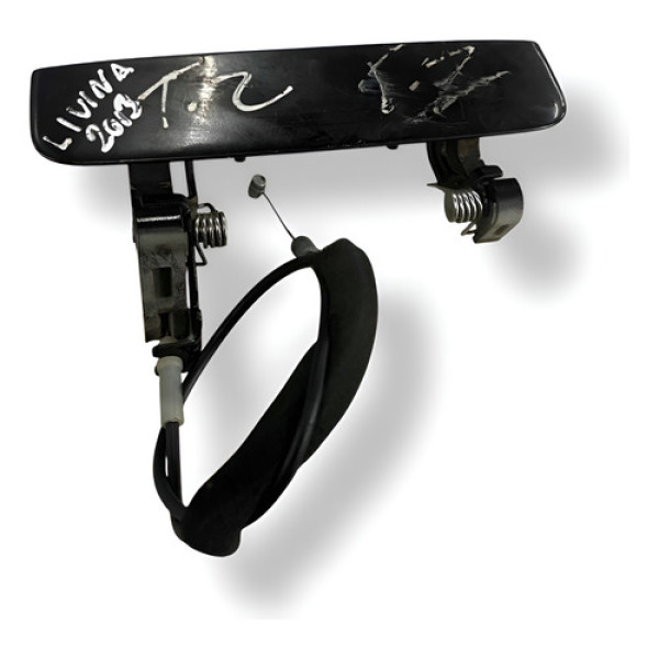 Maçaneta Externa Tampa Traseira Nissan Livina 1.8 2013 2014 - Preto - Traseira