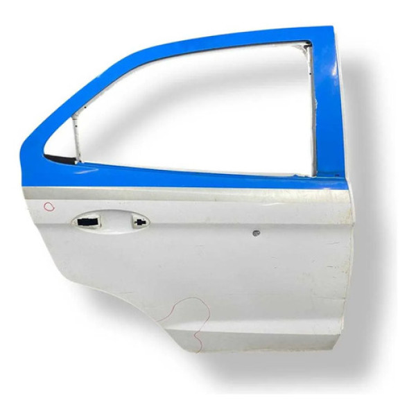 Porta Traseira Direita Ford Ka 1.5 - 2016 2017 2018 Detalhe Traseira Direita Branco