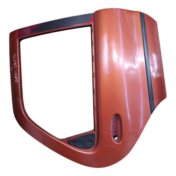 Porta Traseiro Direita Fiat Palio 4 Portas 1997 Direito Traseira Vermelho