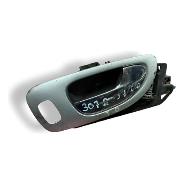 Maçaneta Interna Traseir Direita Peugeot 307 2007 9643604477 Traseira