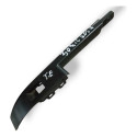 Puxador Interno Porta Traseira Esquerda Gm Sonic 14 Avf41083 Preto