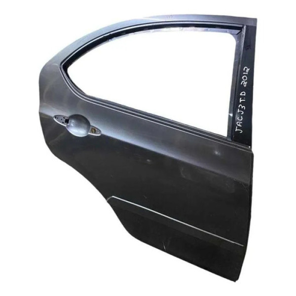 Porta Traseira Direita Jac J3 - 2011 2012 2013 2014 Branca Traseira Direita Cinza